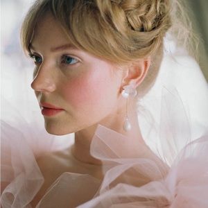 Kate & Mari Crystal Drop Earrings